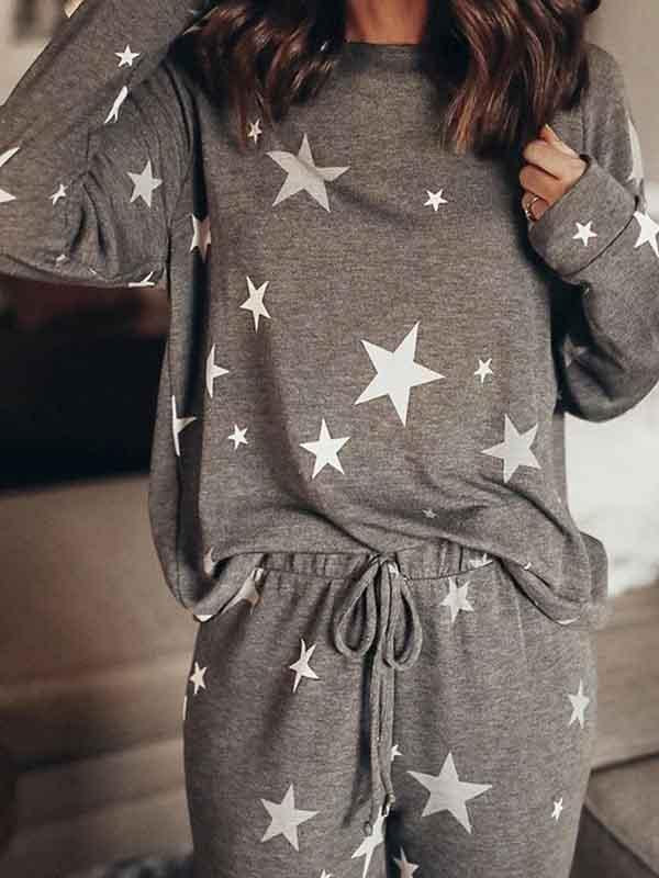 Veleaee Star Pattern Two Sets