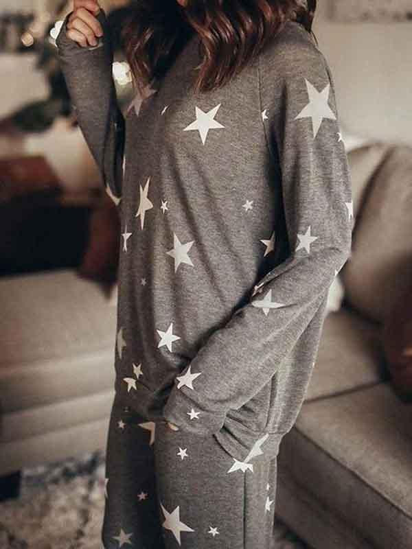 Veleaee Star Pattern Two Sets