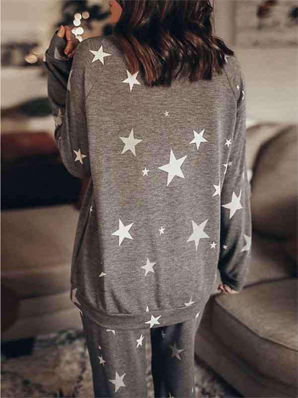 Veleaee Star Pattern Two Sets