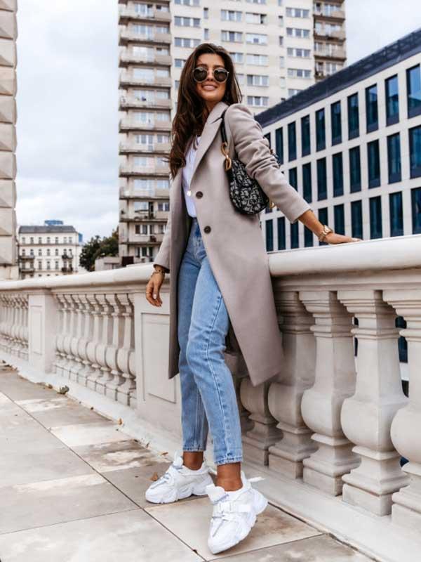 Veleaee Popular Long Style Overcoat