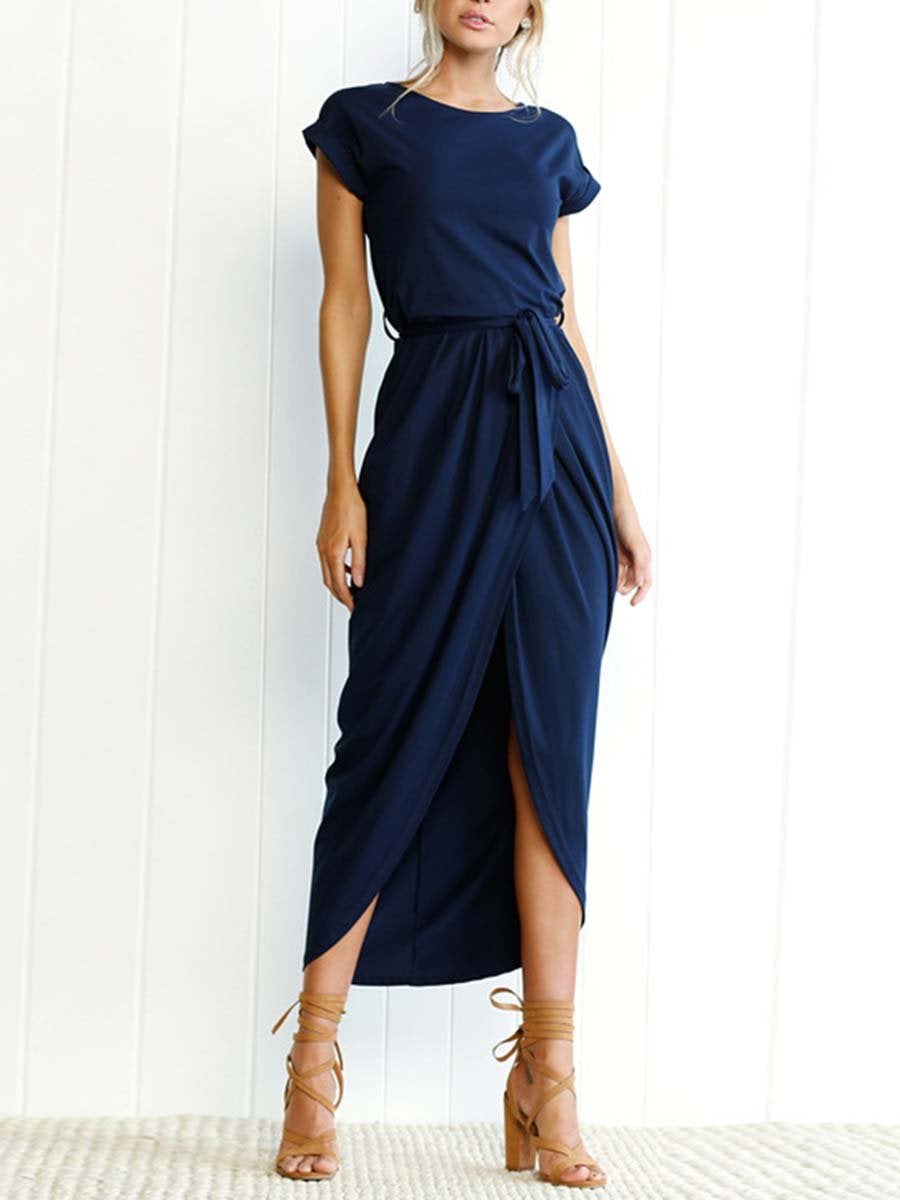 Veleaee After Midnight Ankle Length Dress