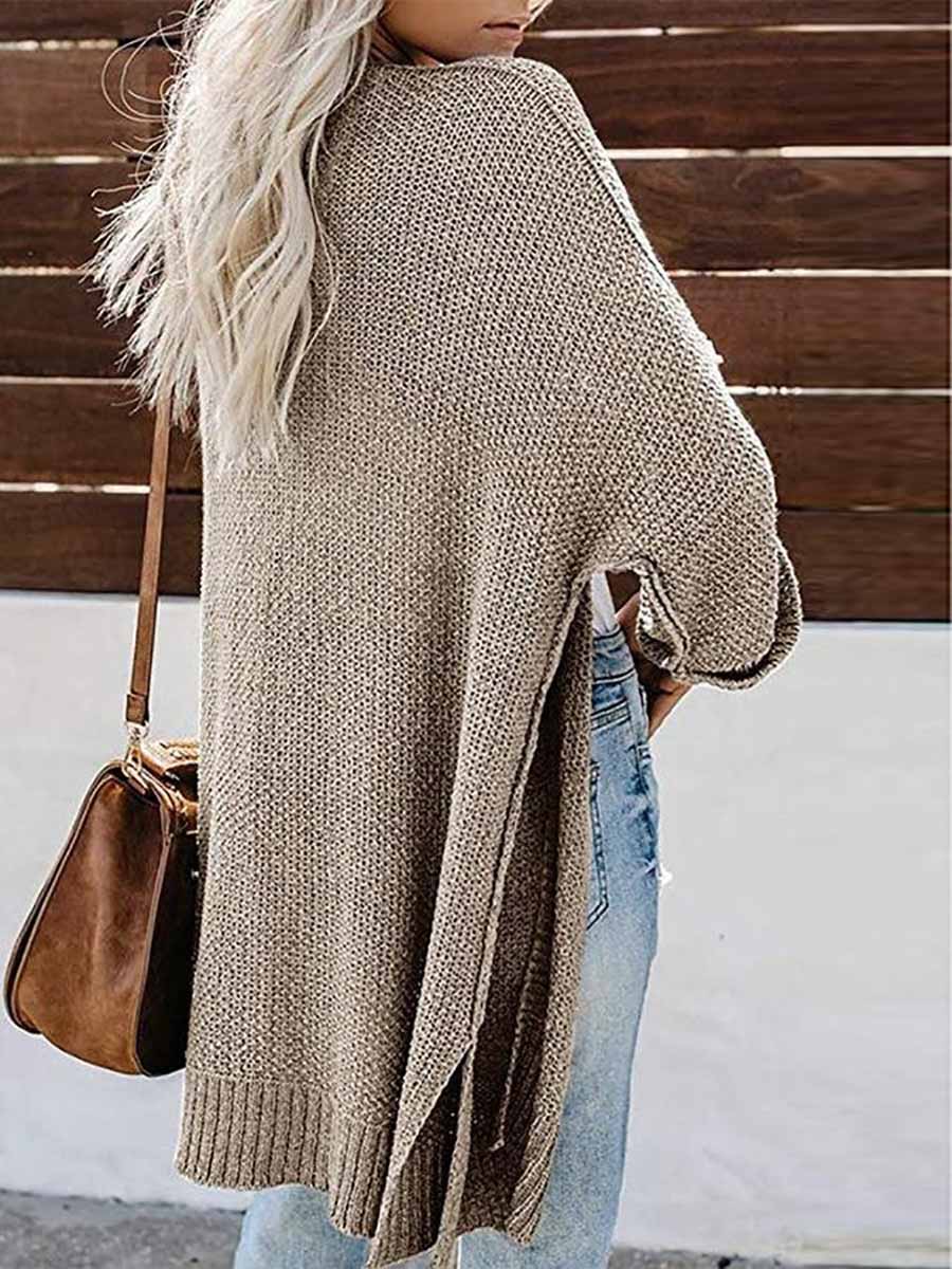 Veleaee Solid Color Knitted Cardigan(10 colors)