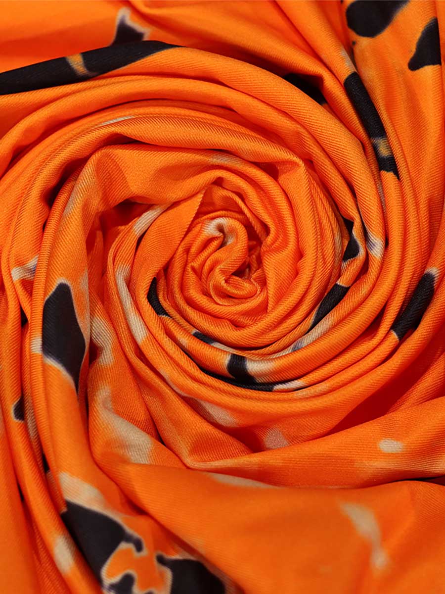 Veleaee V-Neck Printed Camisole Dress