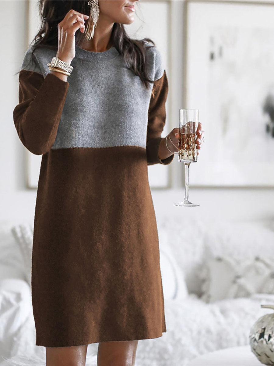 Veleaee O Neck Casual Dress (5 colors)