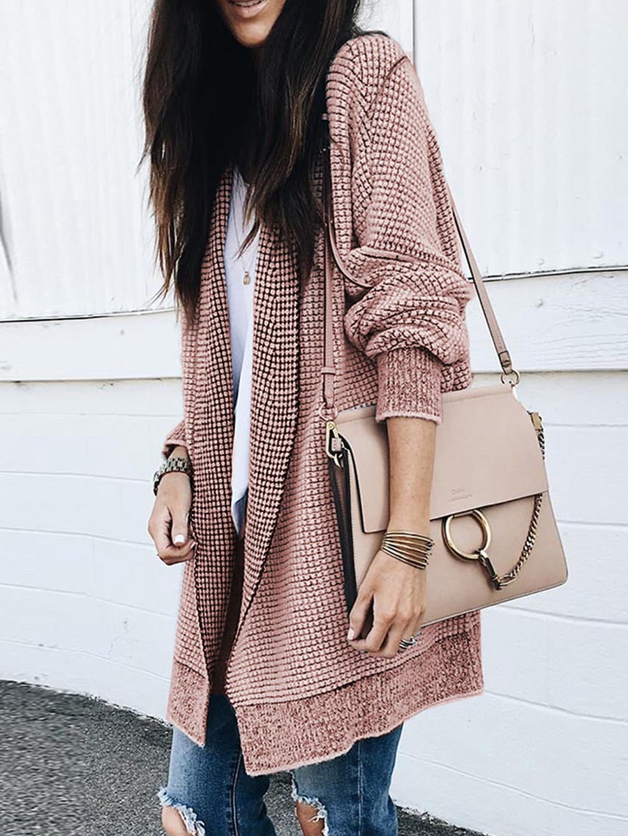 Veleaee Knitted Sweater Cardigan （3 colors）