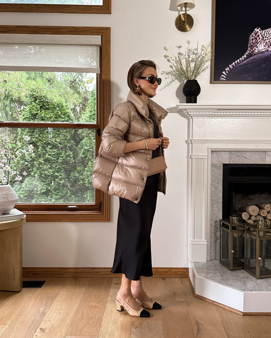 Veleaee Winter Must-Have · Luxury Glossy Down Jacket