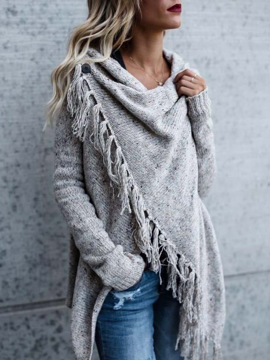 Veleaee Spring Shawl Coat