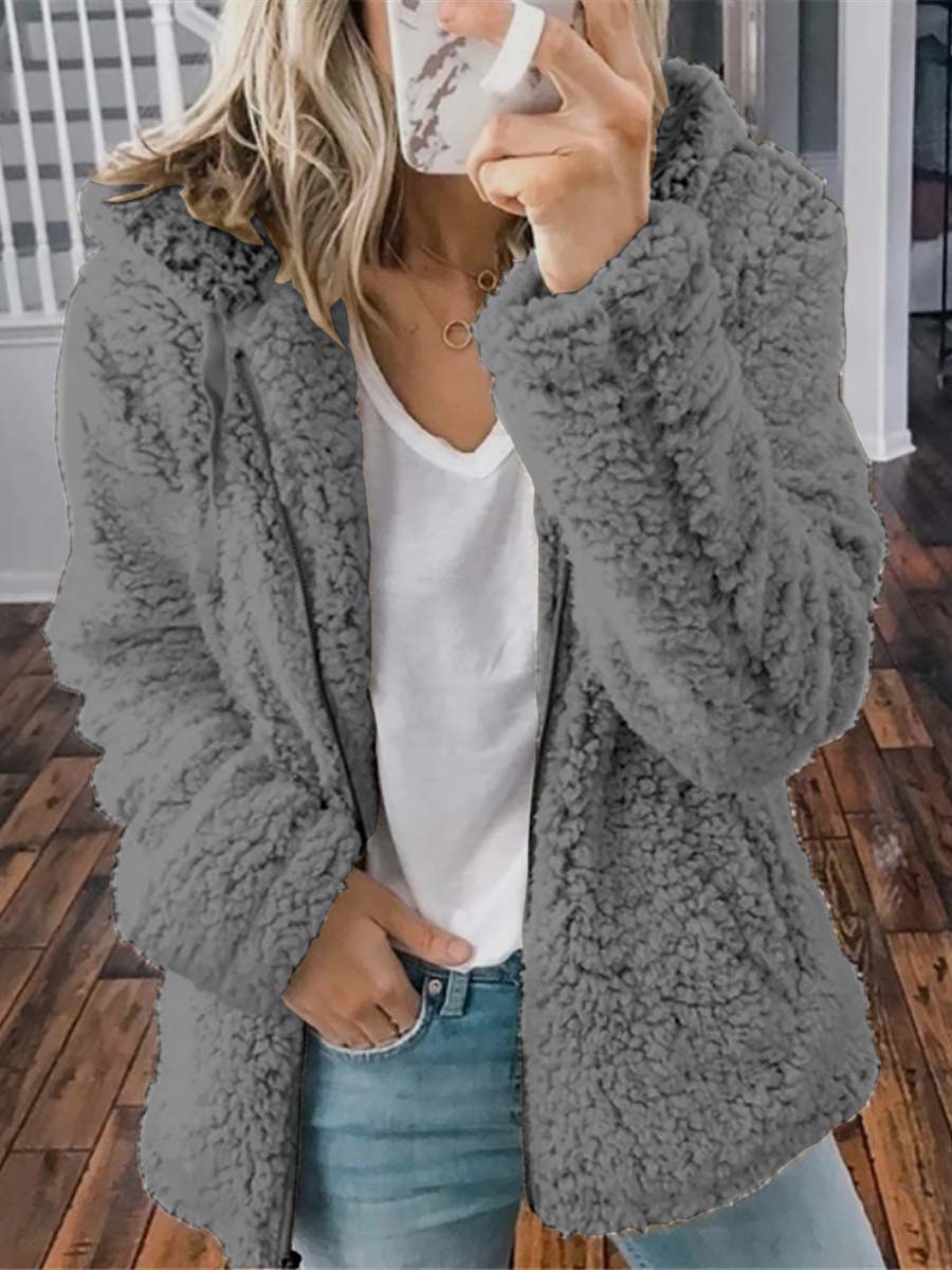 Veleaee Hooded Fleece Jacket(9 colors)