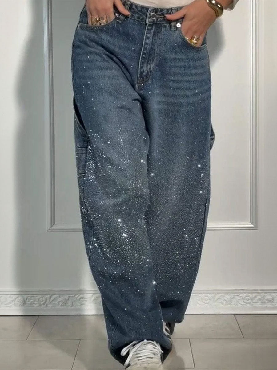 Starry Night Dust Baggy Jeans