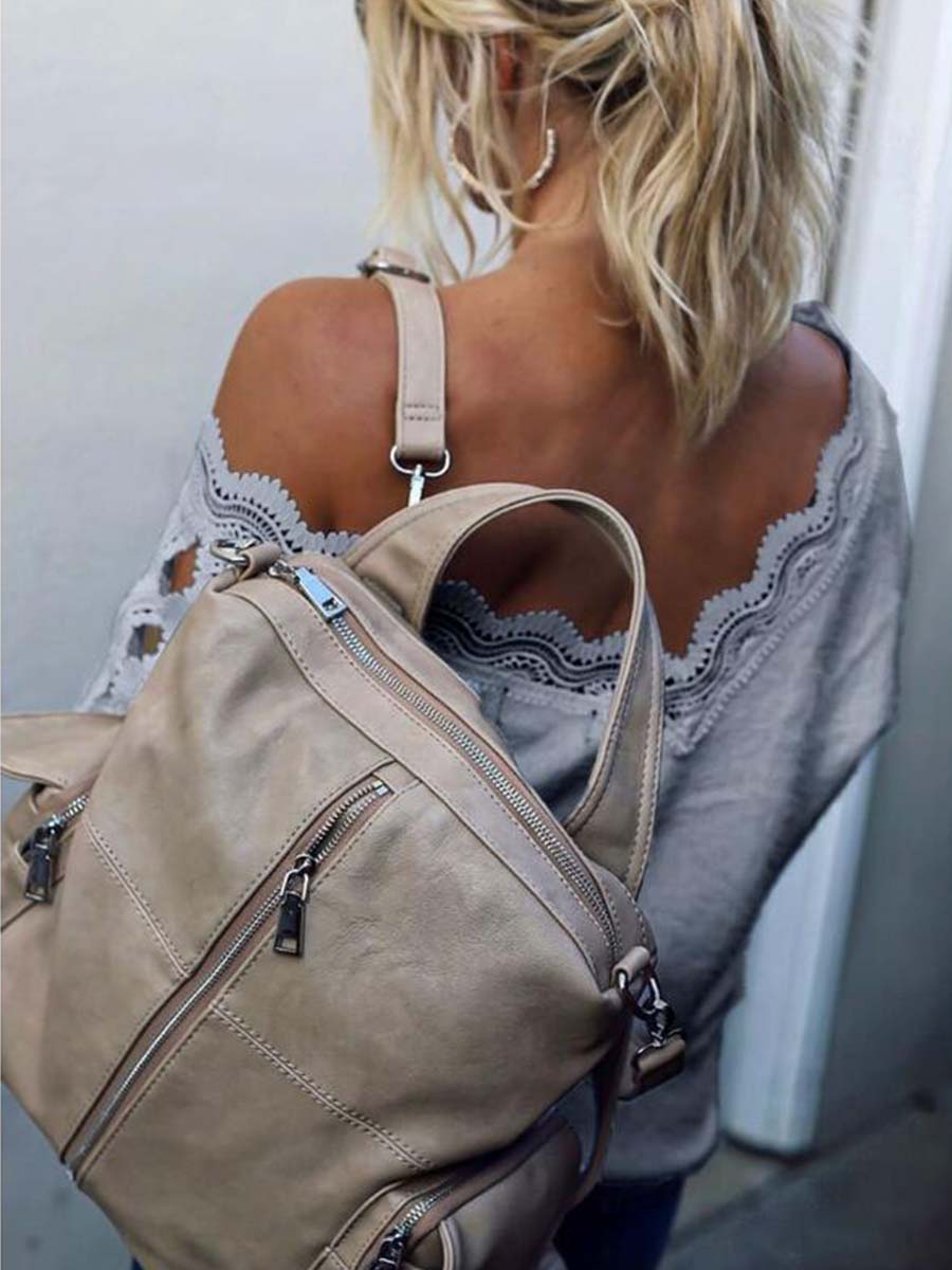 Veleaee Lace Patchwork Sweater