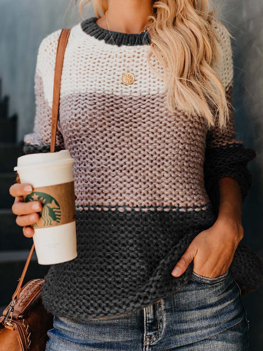 Veleaee Winter Knit Sweater