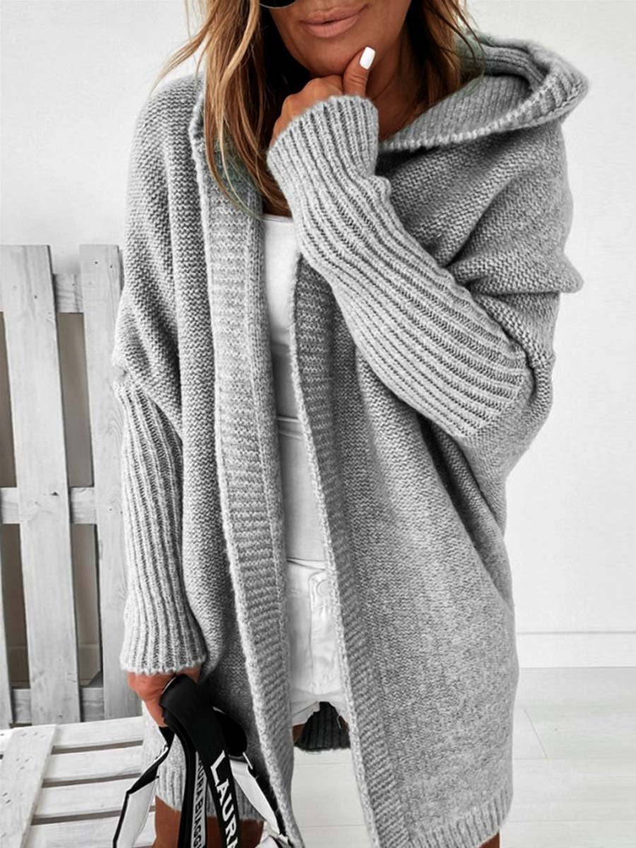 Veleaee Loose Stitching Cardigan