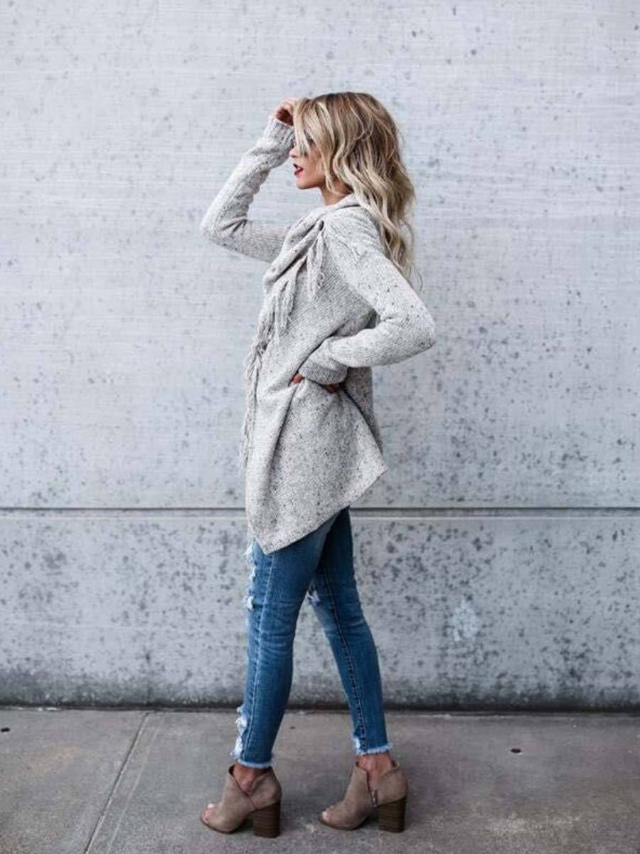 Veleaee Spring Shawl Coat