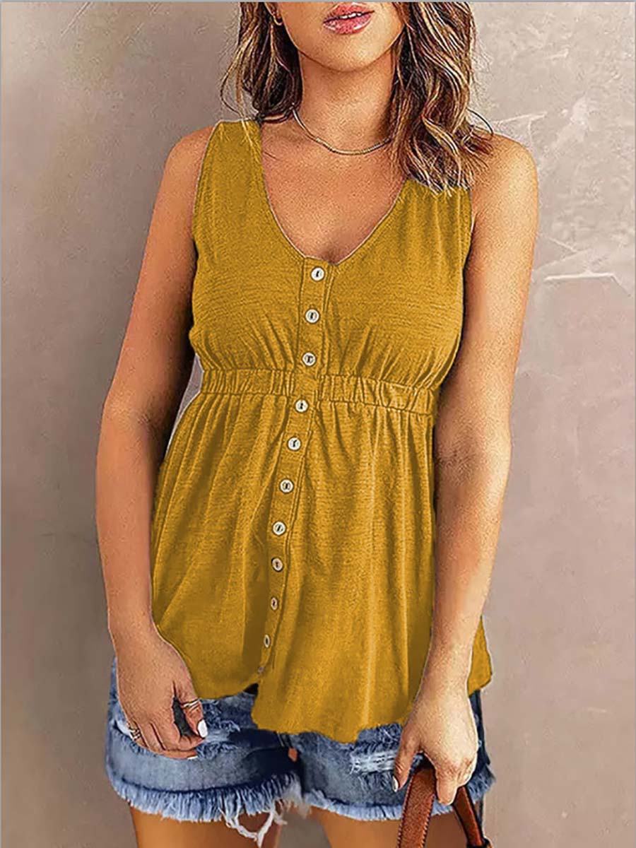 Veleaee Solid Color Strapless Waistless Sleeveless Top(7 Colors)