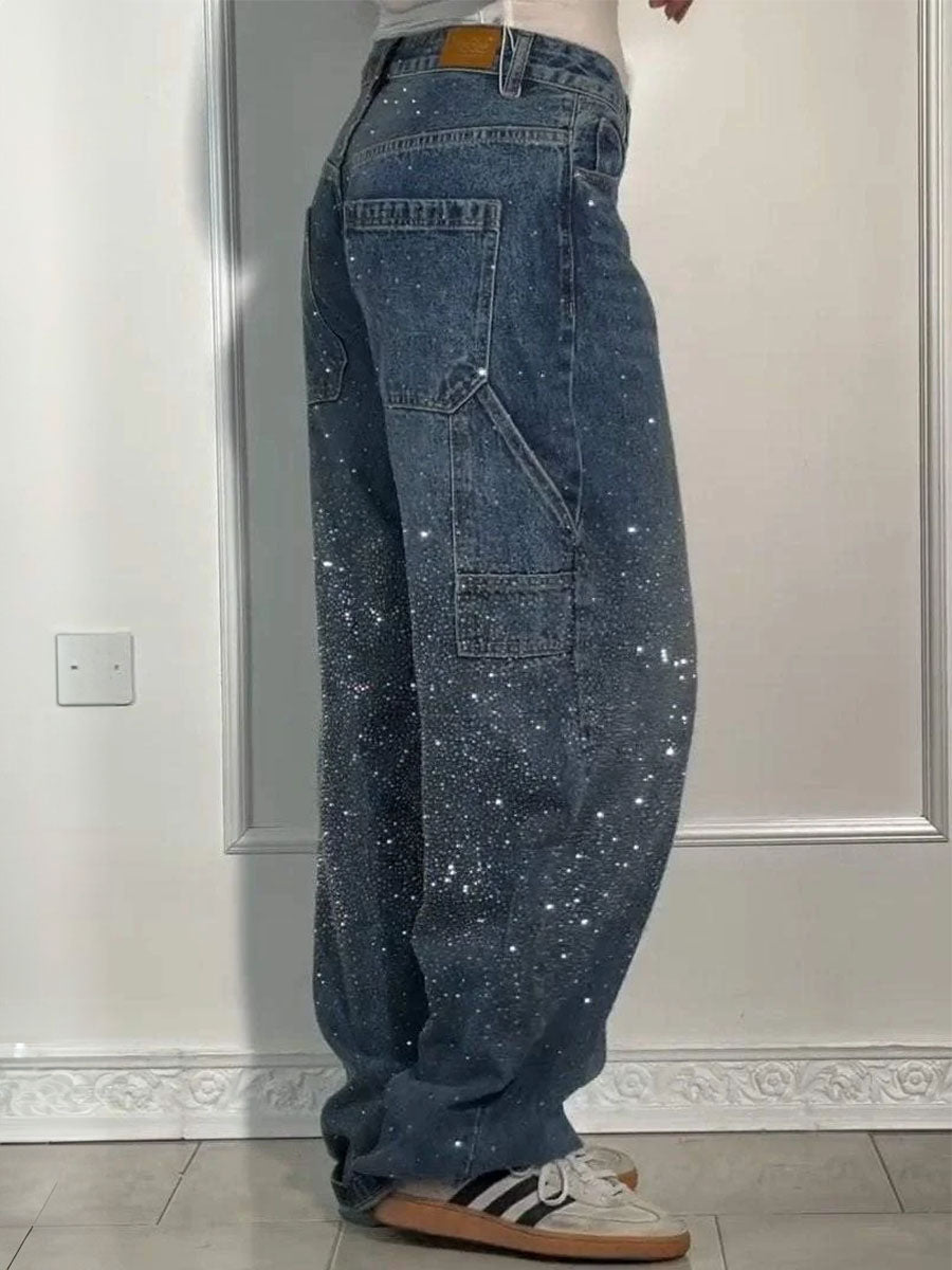 Starry Night Dust Baggy Jeans