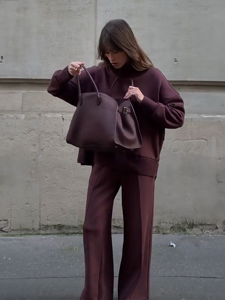 Relaxed Fit Sweatshirt Matching Set