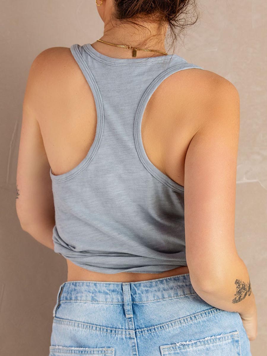 Veleaee Solid Color Casual Tops(6 Colors)