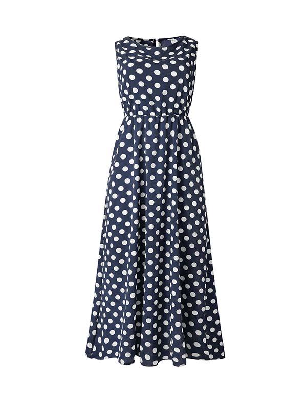 Veleaee Polka Dot Dress