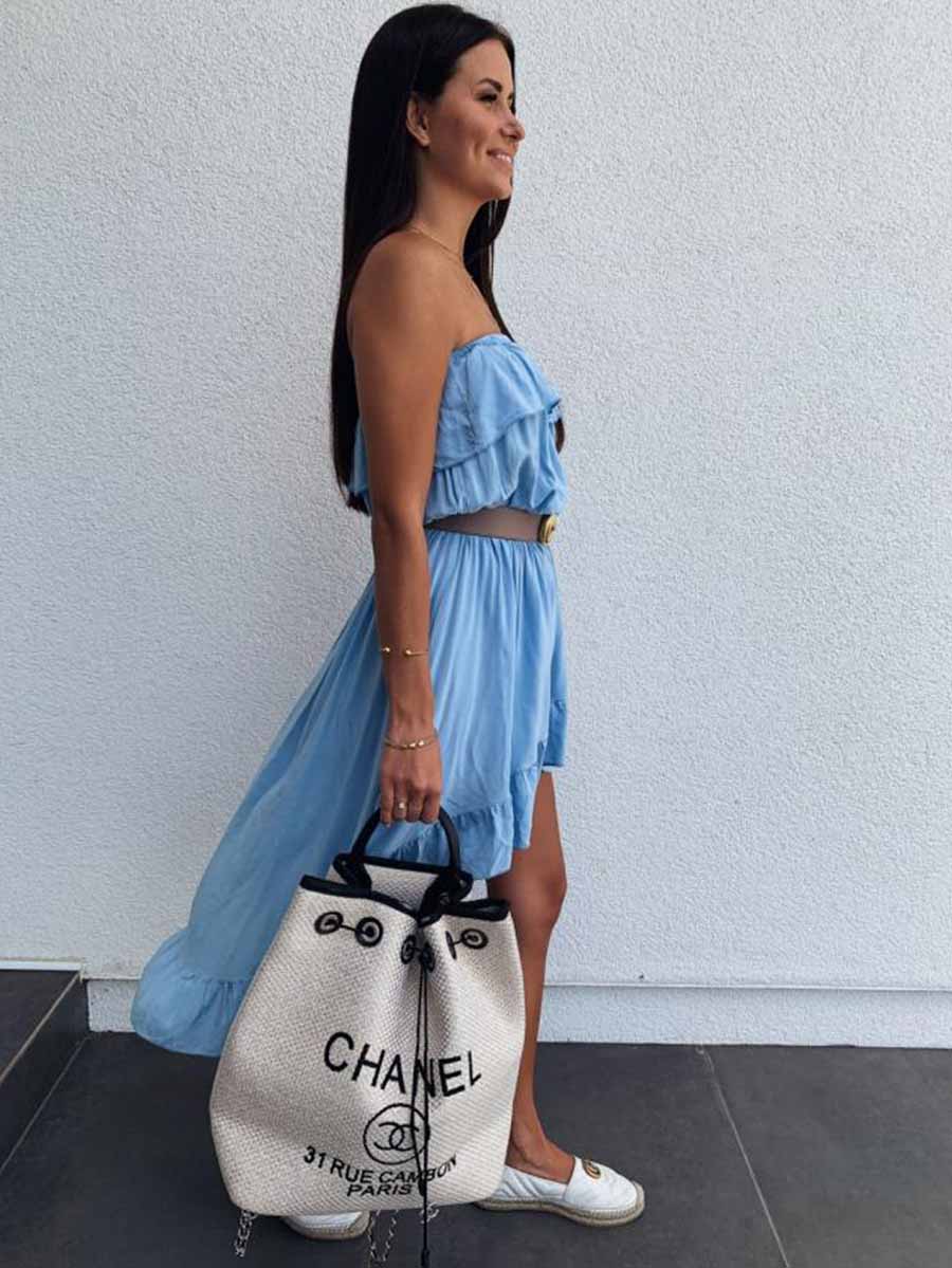 Veleaee Tube Top Dress