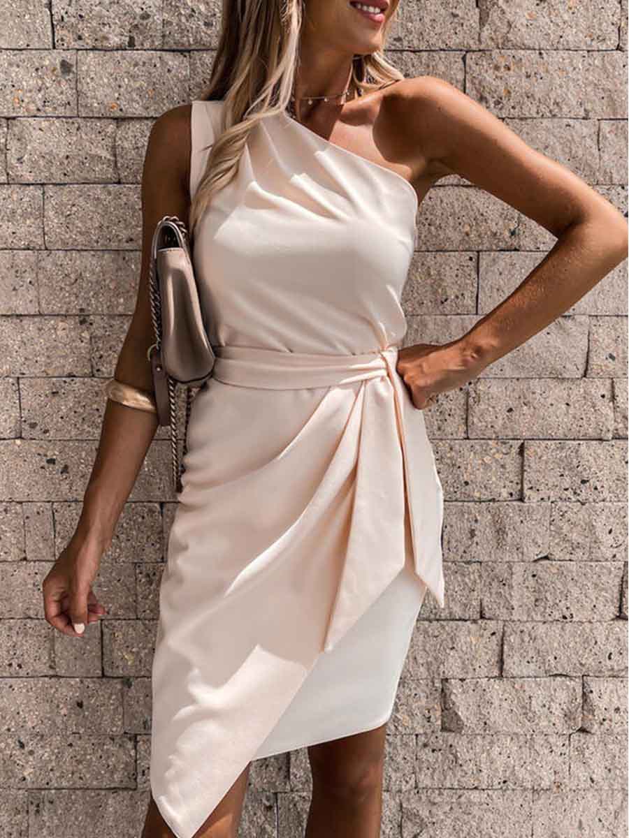 Veleaee Sleeveless Tight Dress