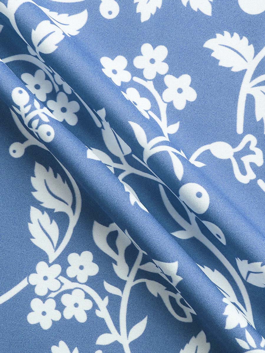 Veleaee Long Sleeve Printed Button Shirt (3 colors)