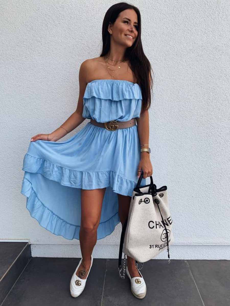 Veleaee Tube Top Dress