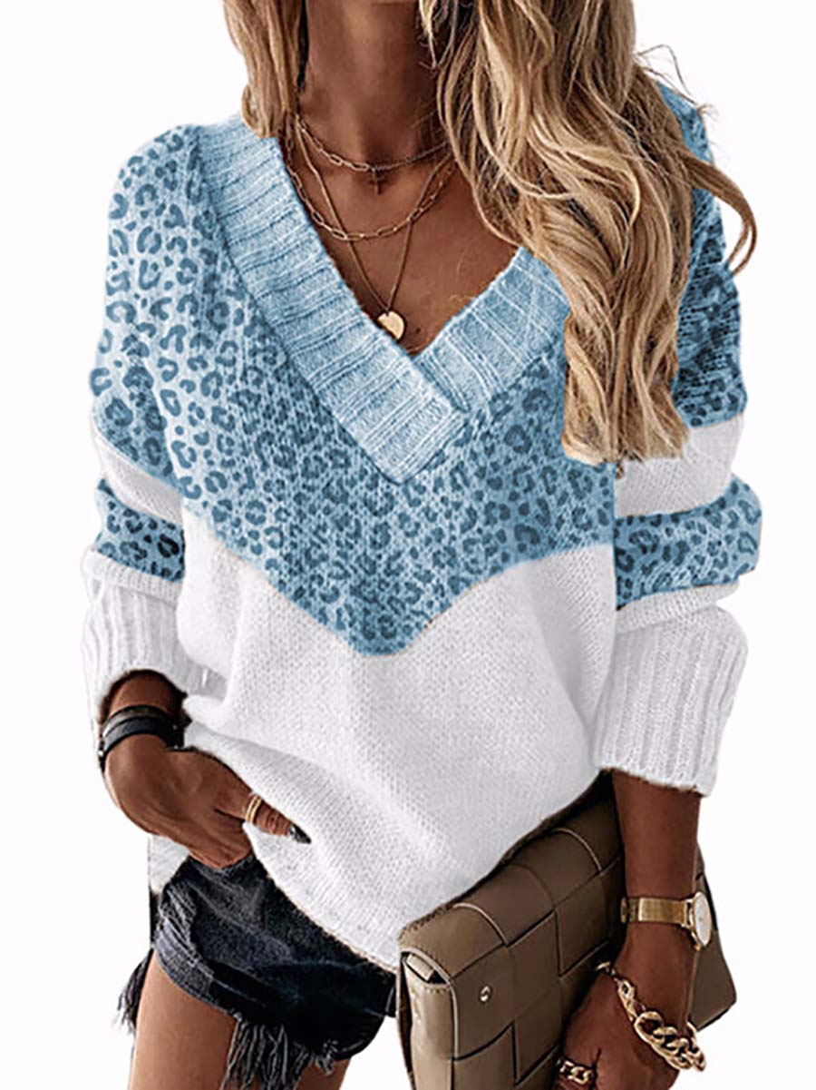 Veleaee Knit  V Neck Sweater（8 colors）