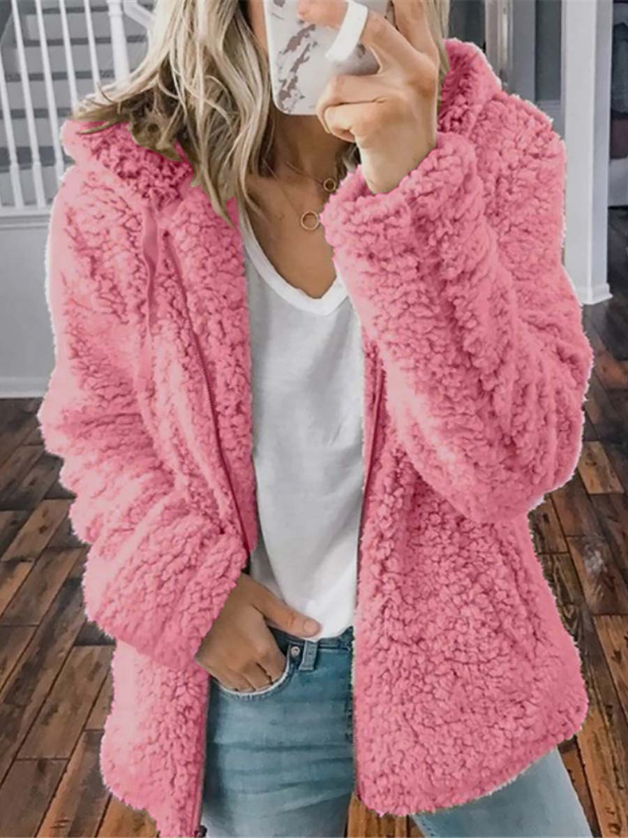 Veleaee Hooded Fleece Jacket(9 colors)