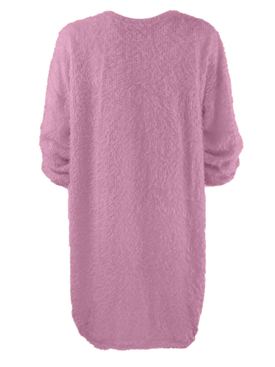 Veleaee Plush Sweater Dress(8 colors)