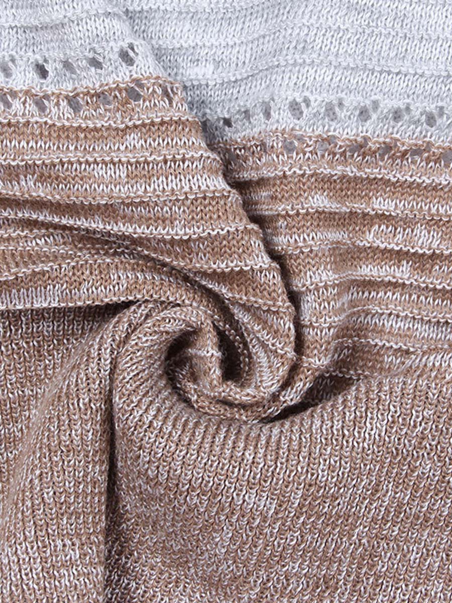 Veleaee Hollow Out Knitted Tops