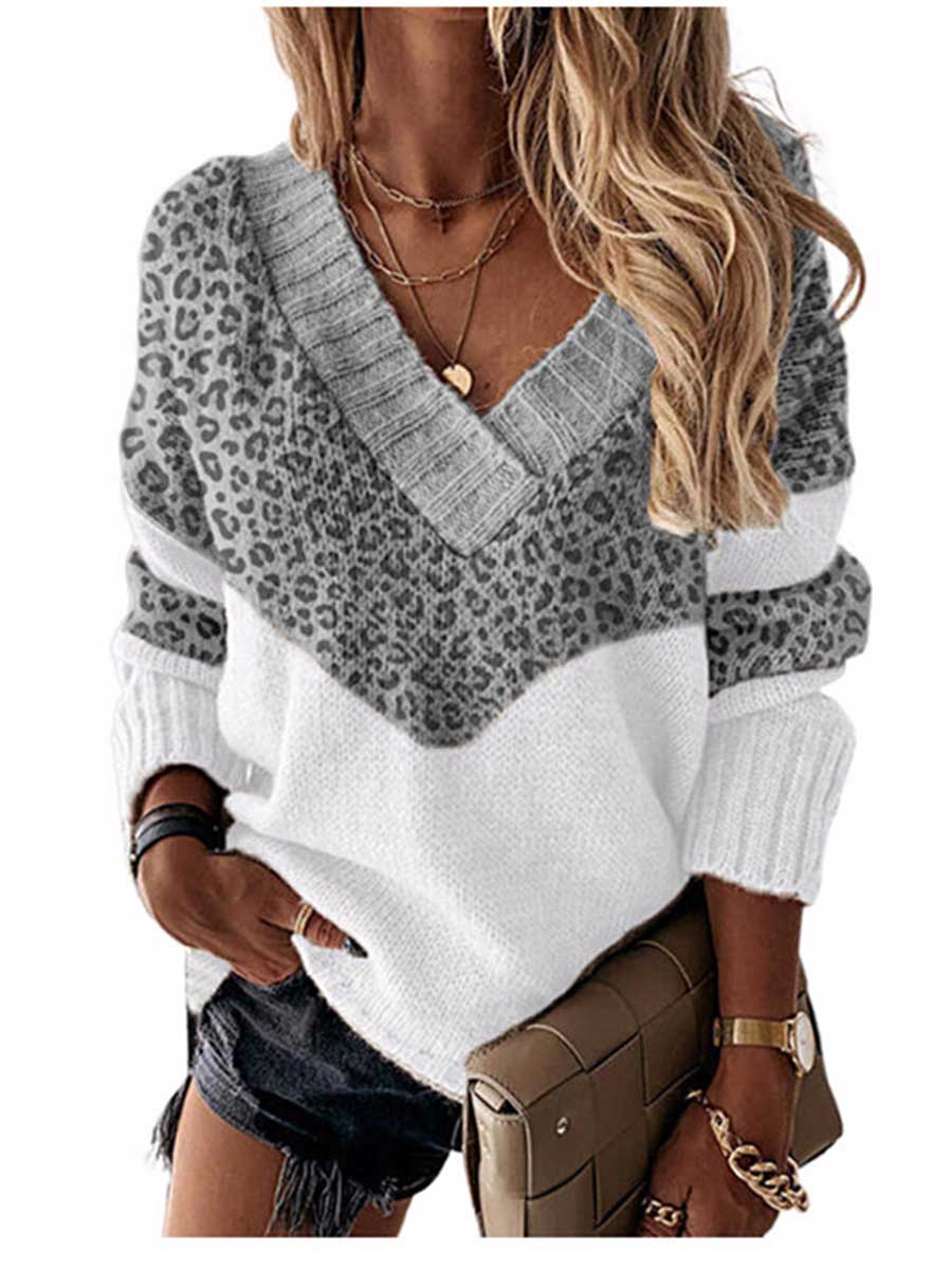 Veleaee Knit  V Neck Sweater（8 colors）