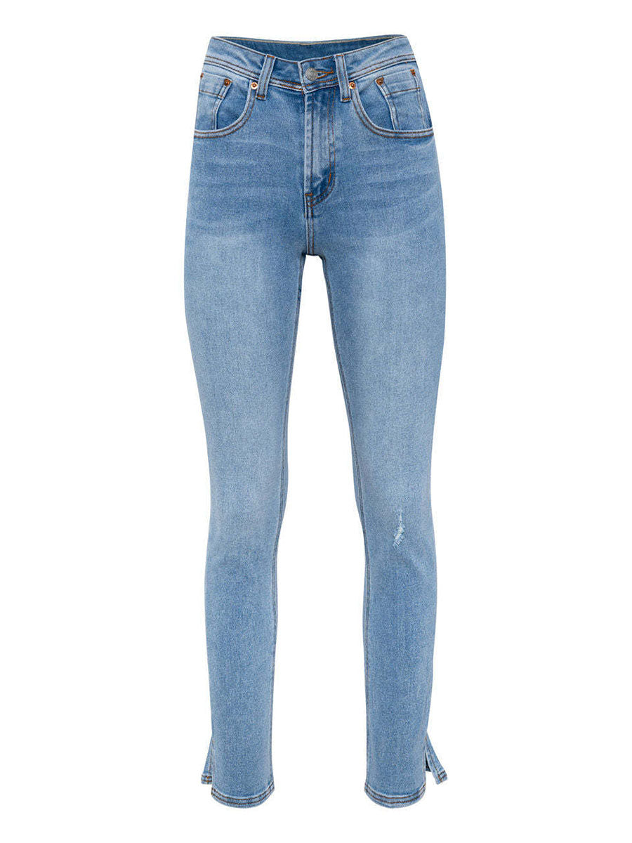 Veleaee Temperament Commuter Fashion Jeans