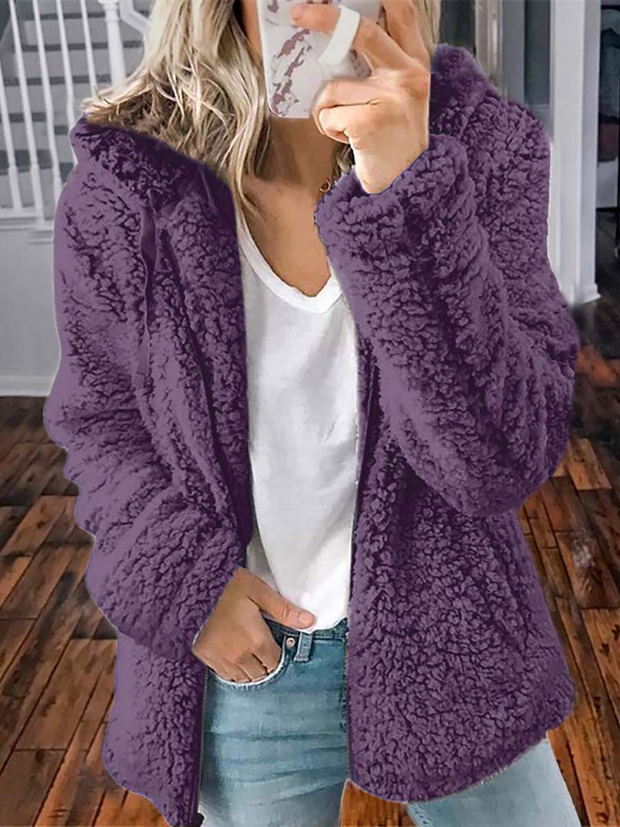 Veleaee Hooded Fleece Jacket(9 colors)