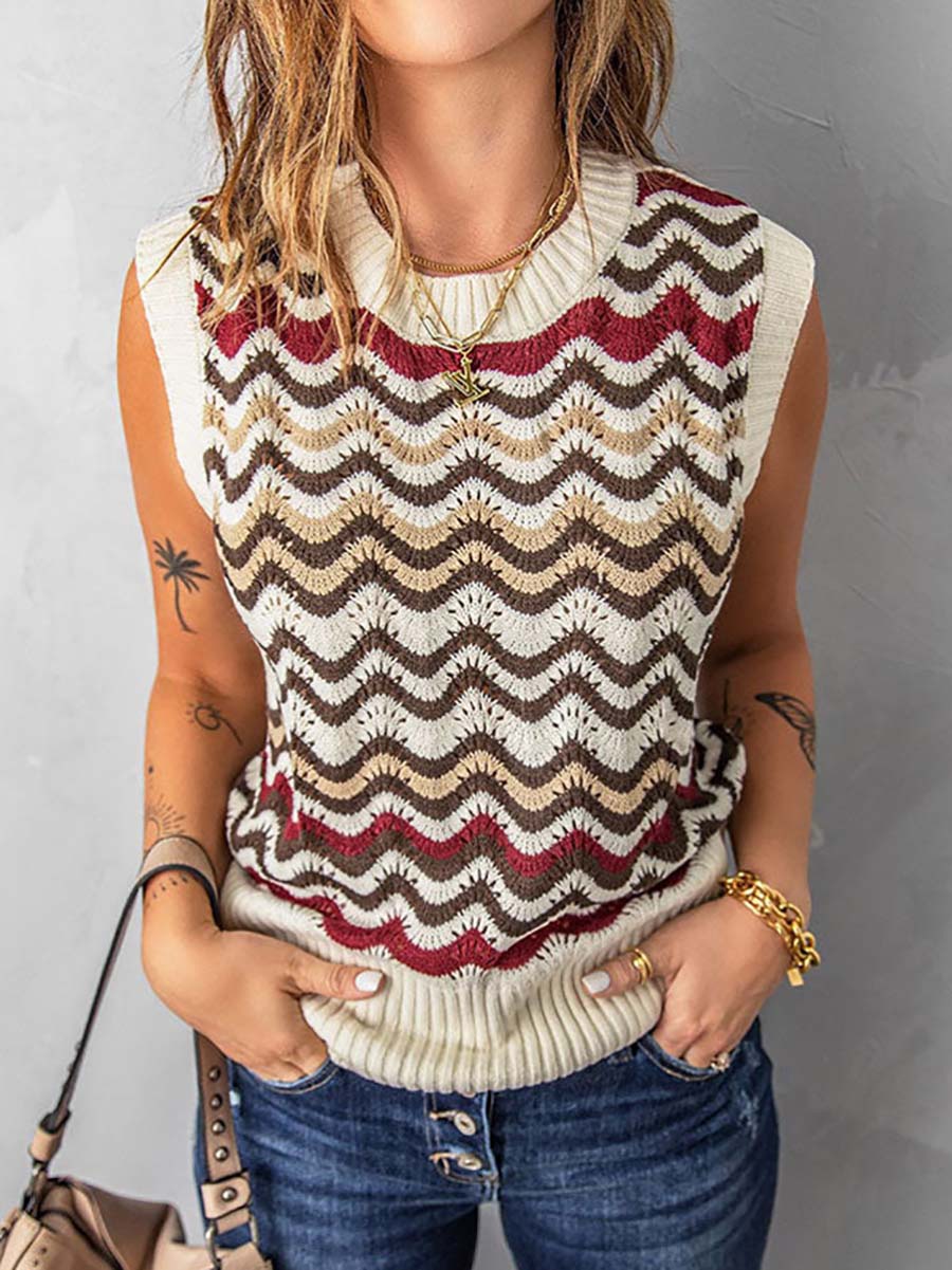 Veleaee Best Self Knit Tank