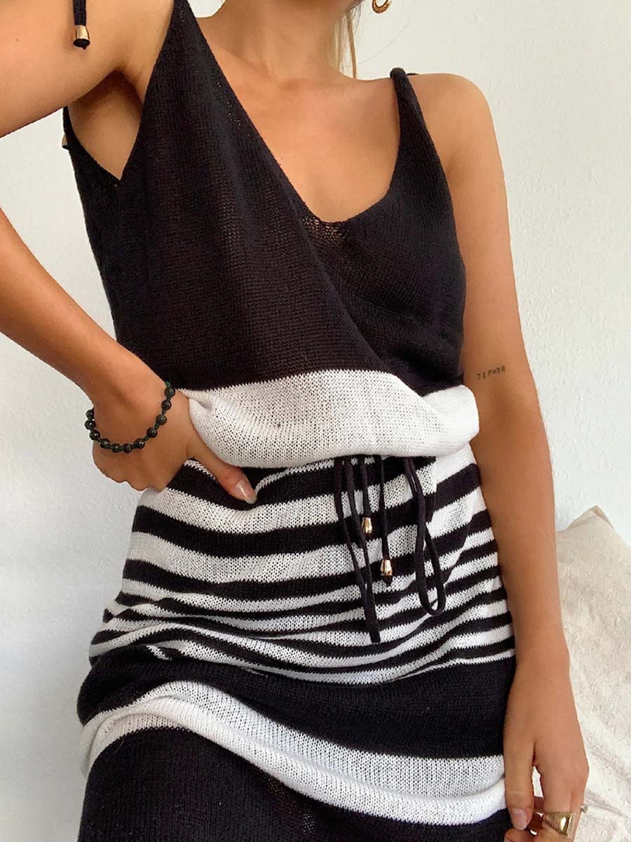 Veleaee Casual Knit Skirt