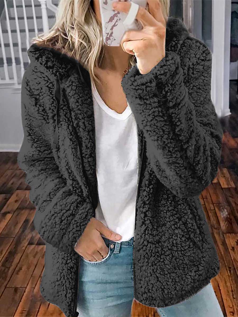 Veleaee Hooded Fleece Jacket(9 colors)