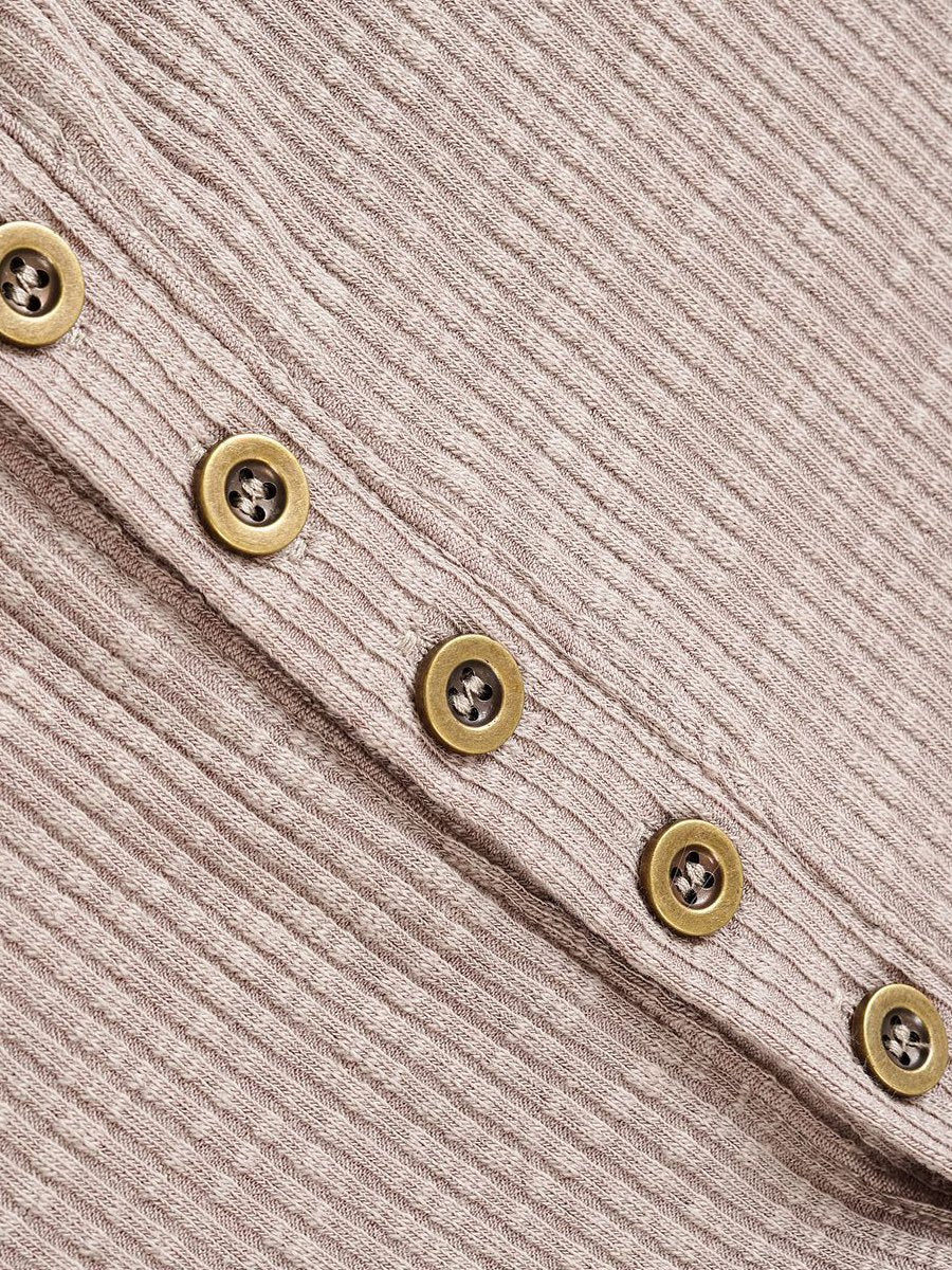 Veleaee Button Down Casual Top