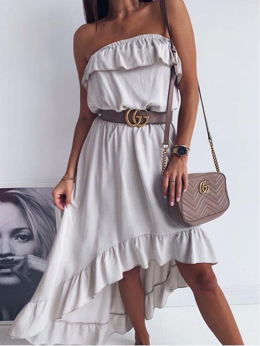 Veleaee Tube Top Dress