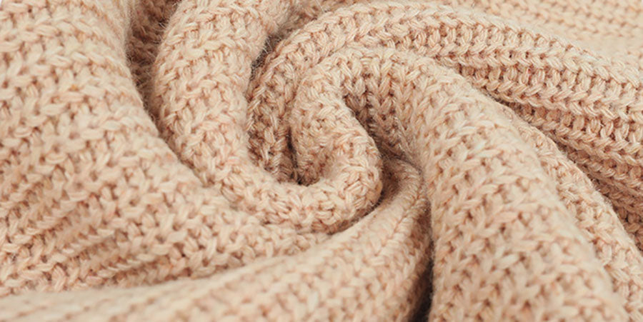 Veleaee Solid Color Crossed Hanging Shoulder Knit Sweater