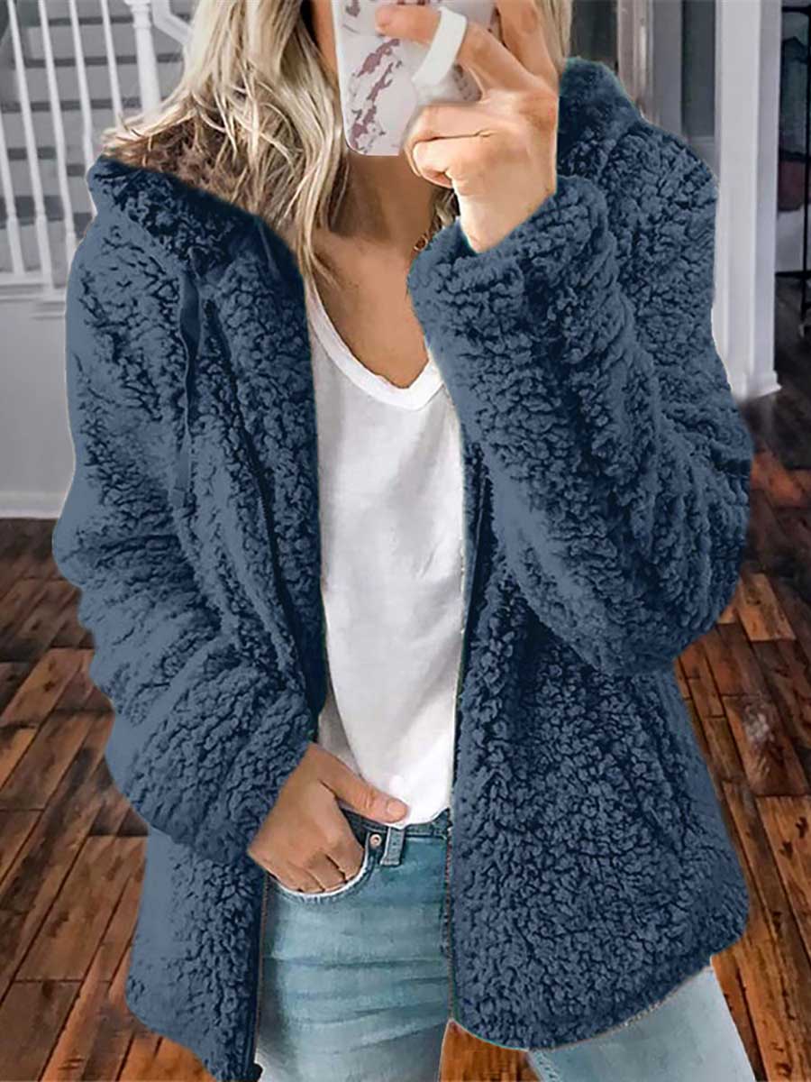 Veleaee Hooded Fleece Jacket(9 colors)