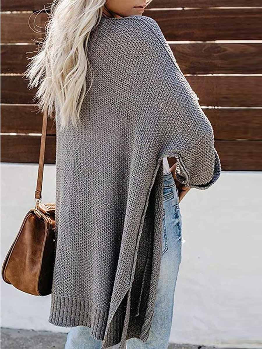 Veleaee Solid Color Knitted Cardigan(10 colors)