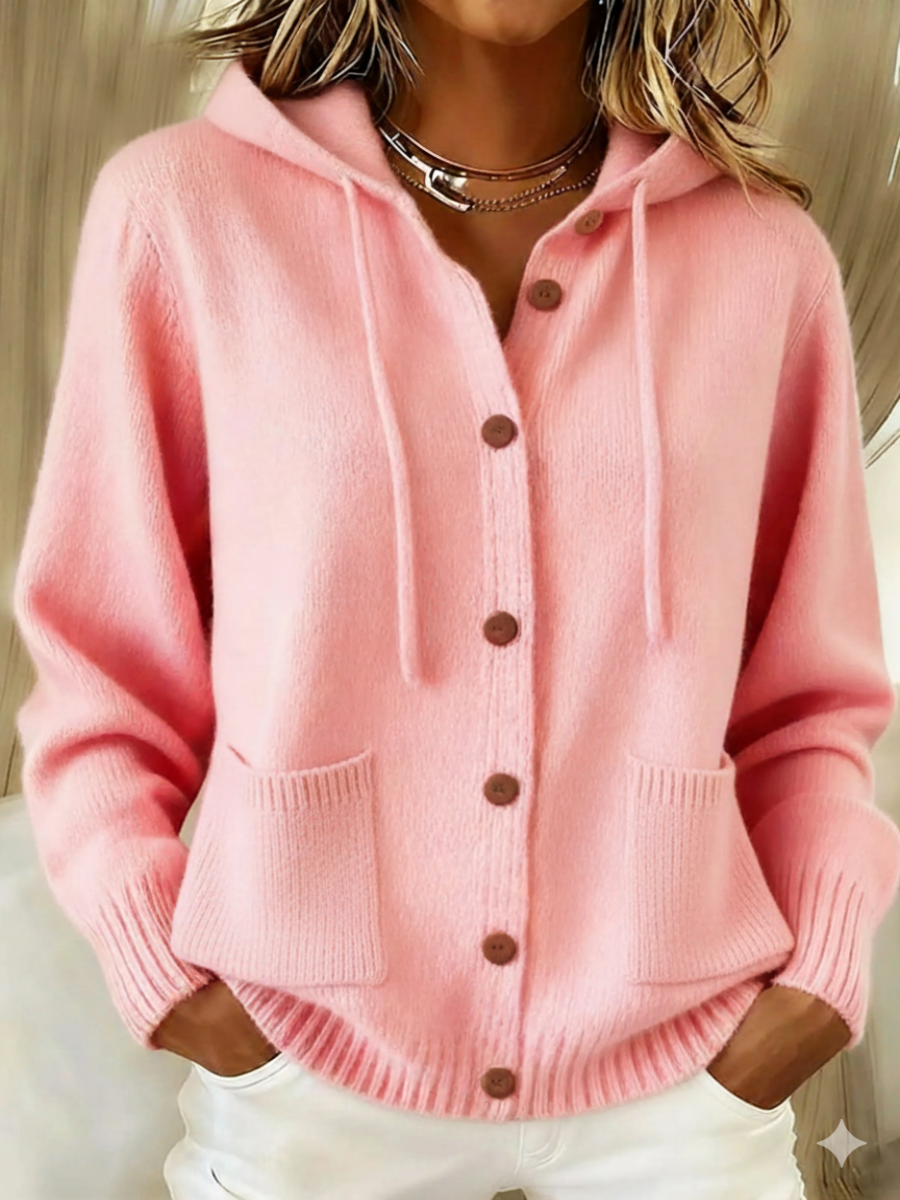 Veleaee 🎄CLEARANCE SALE🔥Women's Hooded Cardigan Sweater