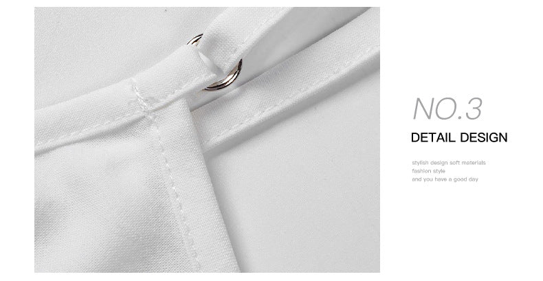 Veleaee V-Neck Single-Breasted Sleeveless Dress(7 colors)