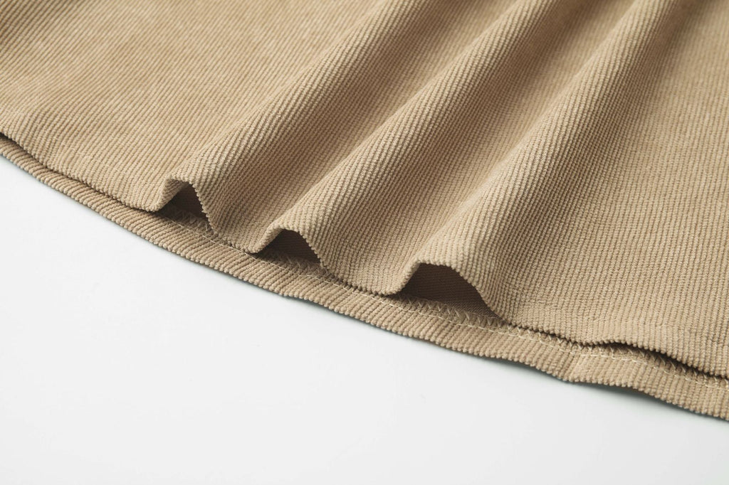 Veleaee Single-Breasted Long-Sleeved Dress(4 colors)