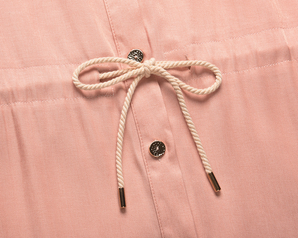 Veleaee Long-Sleeved Waist-Skimming Dresses