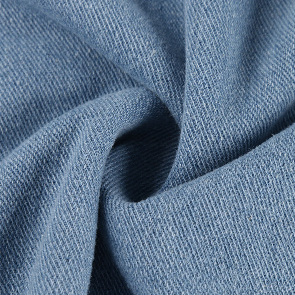 Veleaee Padded Warm Hole Large Fur Collar Denim Jacket(4 colors)