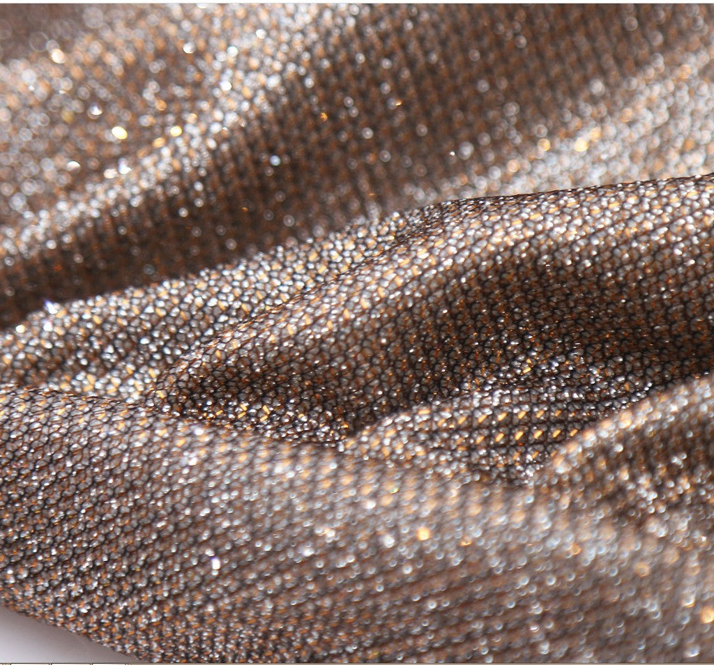 Veleaee V-Neck Irregular Sequin Party Dress(9 colors)