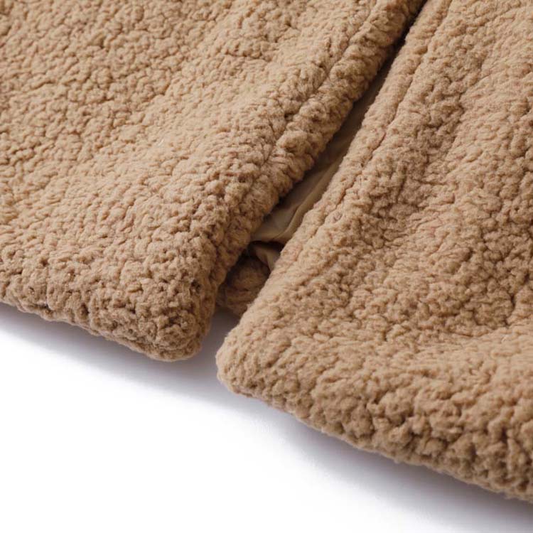 Veleaee Long-Sleeved Lapel Plush Jacket(7 colors)