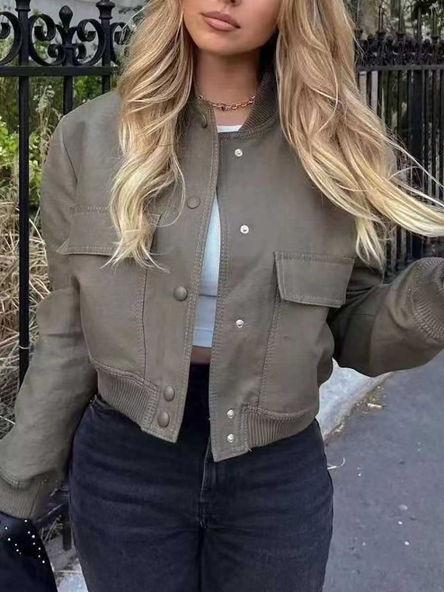 Veleaee Street Personalized Flight Suit Jacket Coat Baseball Outerwear