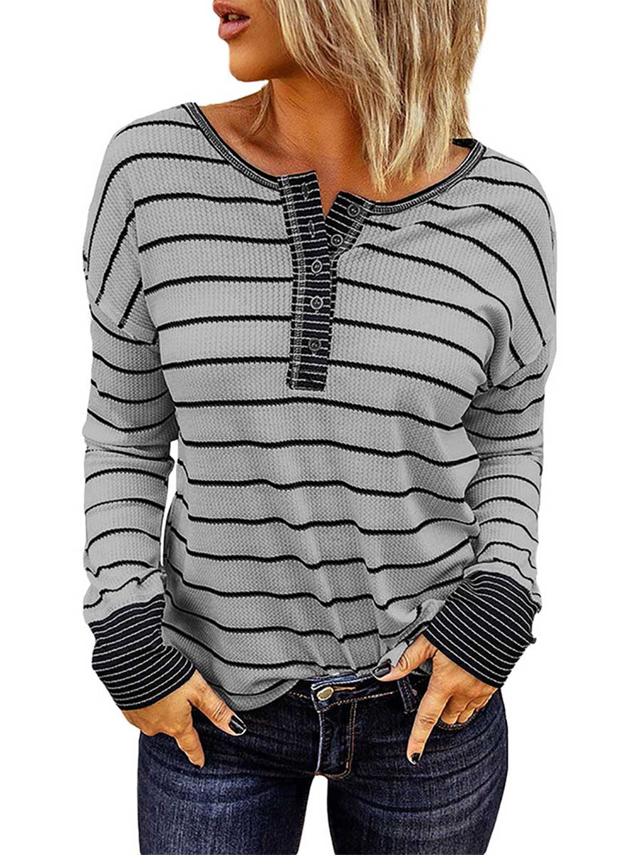 Veleaee Bottom Shirt Round Neck Loose Tops